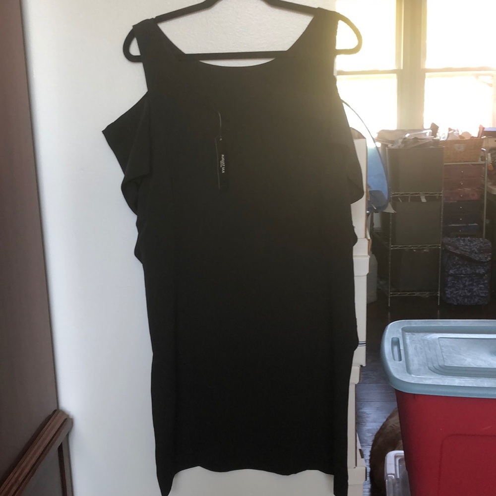 Brand New with Tags August Silk Black Dress